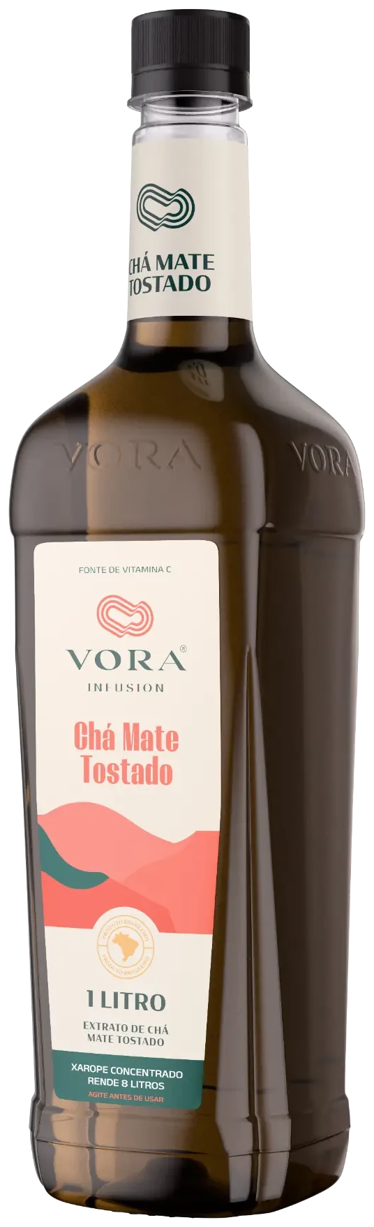 Chá concentrado Vora Chá Mate Tostado 1 litro